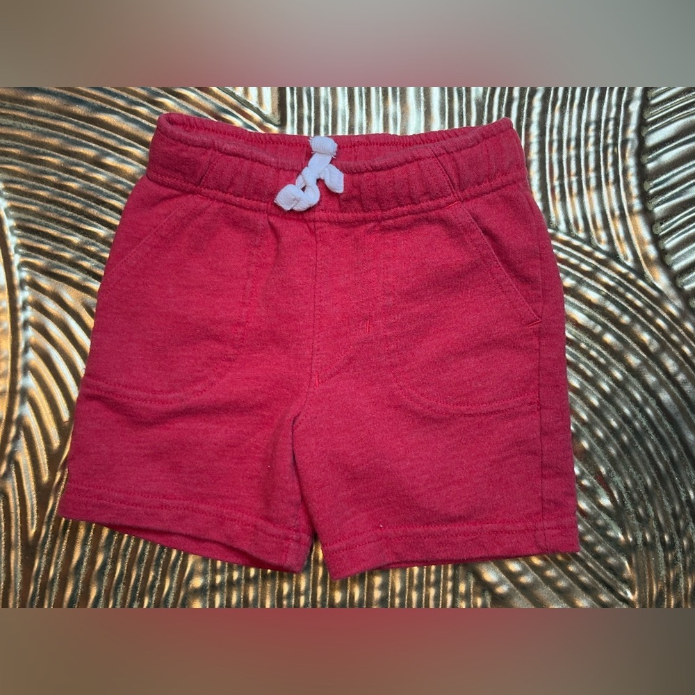 Cat & Jack Kids Red Shorts with Drawstring